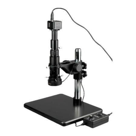 United Scope Llc. AmScope 11X-80X Industrial Single Zoom Inspection Microscope with 5MP USB Digital Camera H800-5M